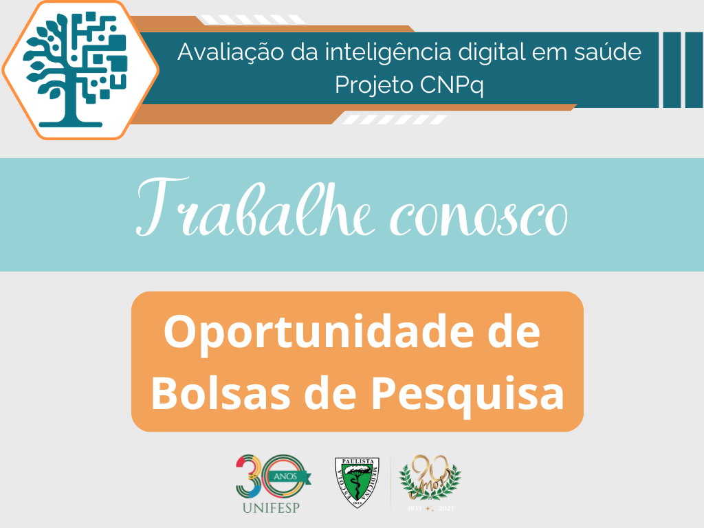 Inscrições para seleção de bolsistas CNPq no Projeto Literacia Digital